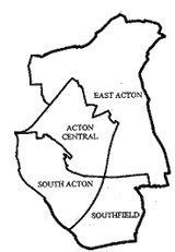 acton ward map